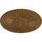 Ekena Millwork Nexus Ceiling Medallion (Fits Canopies up to 2 3/4"), 30"OD x 1 1/4"P, Smokey Topaz Crackle CM30NESTC - alternate 2